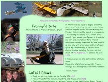 Tablet Screenshot of frannybrodigan.com